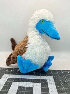 Wild Republic Blue Footed Booby Plush Toy, Bird Plush, Stuffed Animal,